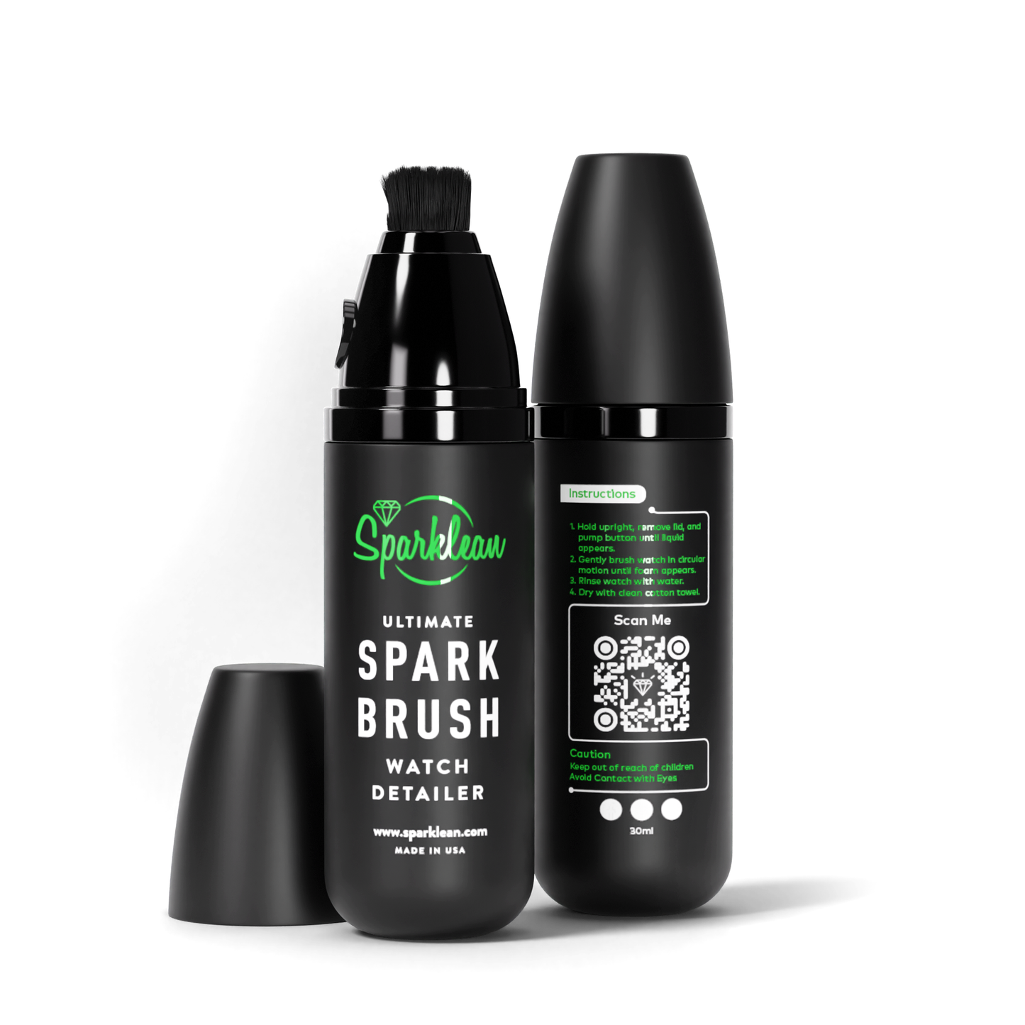 Sparkbrush Soft-Bristle doux sur tous les métaux, bijoux et montres